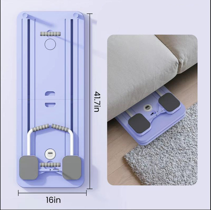 Terragym Pilates Board,Multi-Functional Ab Exercise Board,Foldablehome Pilates Reformer with Knee Mat ,Timer Andresistance Bands,Abs Workout Equipment Forabdominal & Core Strength Training #Tiktokshopblackfriday #Tiktokshopcybermonday