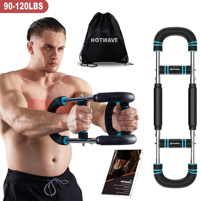 HOTWAVE Arm Trainer, Adjustable Chest Workout Equipment, Arm Trainer for Men, Chest Trainer for Men, Shoulder Muscle Training, Portable Spring Resistance Home Fitness Equipment Tiktokshopblackfriday