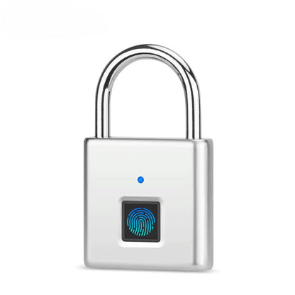 Fingerprint Padlock Smart Lock 05S Unlock 180 Days Battery IP55 Waterproof Type-C Rechargeable for Luggage Backpack Gym Locker